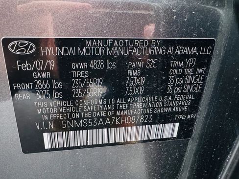 Used 2019 Hyundai Santa Fe FWD image 28