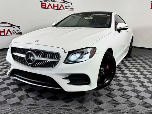 Used 2018 Mercedes-Benz E 400 4MATIC Coupe w/ Premium 3 Package image 2