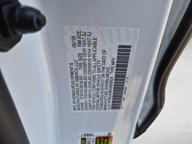 New 2027 Honda Odyssey Touring image 17