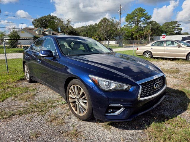 Certified 2023 INFINITI Q50 Luxe w/ Cargo Package RWD image 3