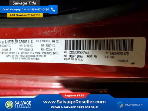 Used 2012 Dodge Avenger SXT w/ Rallye Appearance Group FWD image 16