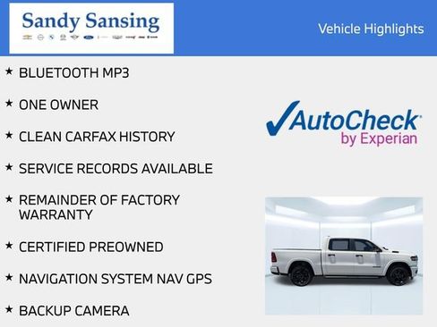 Certified 2025 RAM 1500 Big Horn AWD/4WD image 6