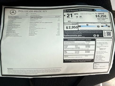 New 2026 Mercedes-Benz GLE 450 4MATIC image 9