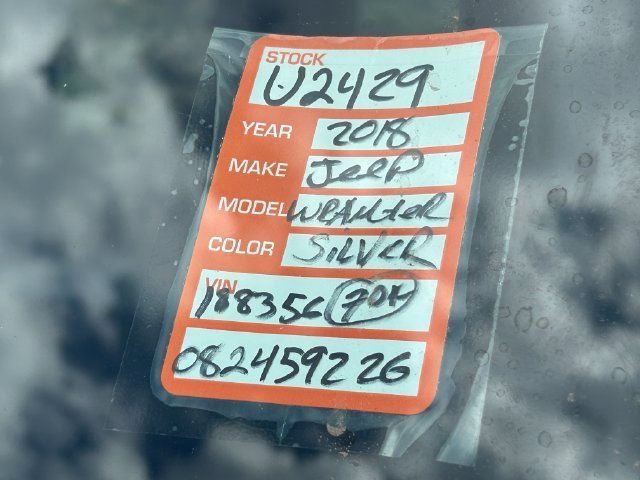 Used 2018 Jeep Wrangler Unlimited Sport AWD/4WD image 30