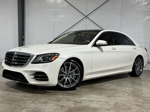Used 2018 Mercedes-Benz S 450 Sedan w/ AMG Line Exterior image 1