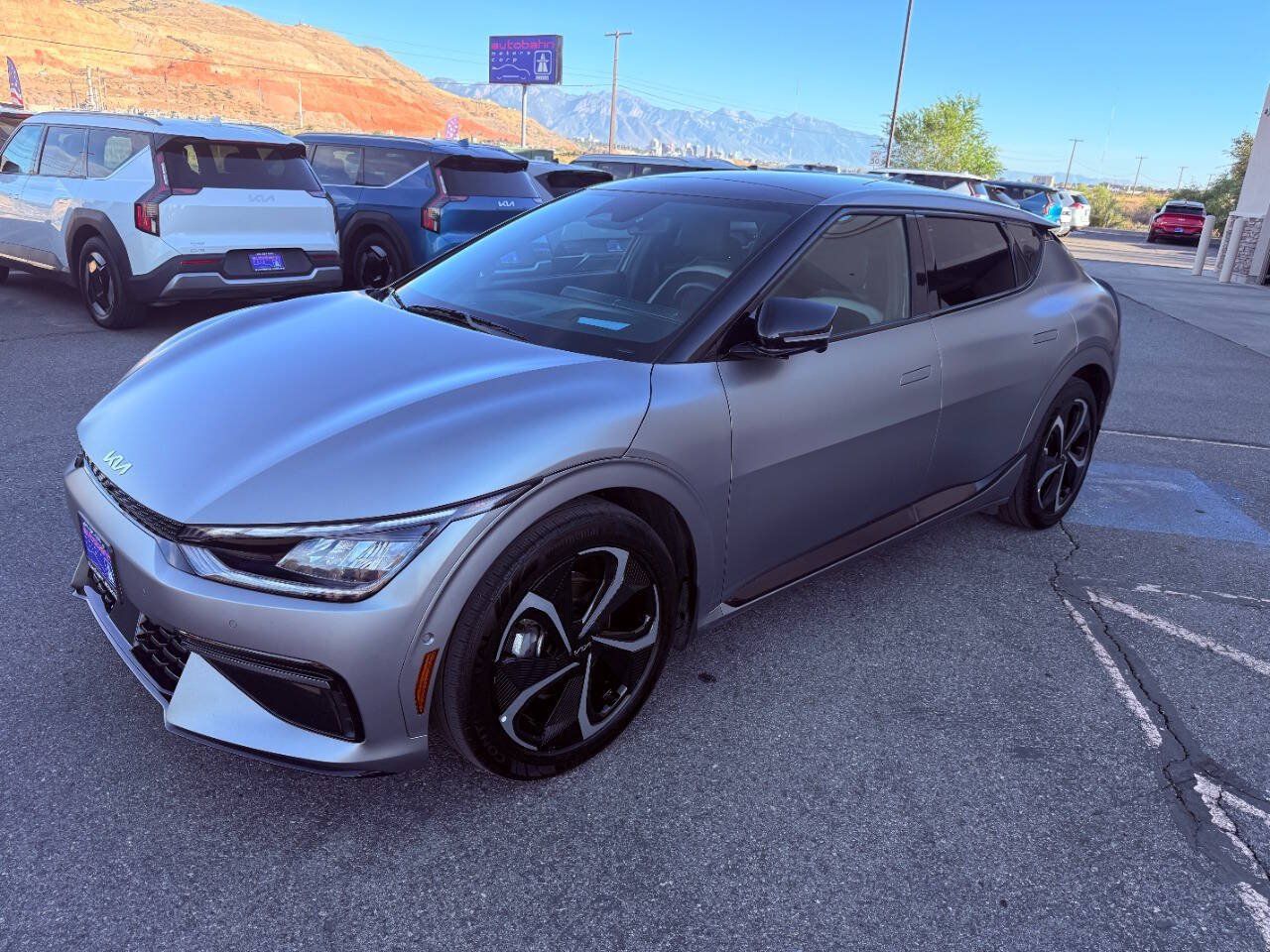 Used 2023 Kia EV6 GT-Line w/ GT-Line Suede Seat Package AWD/4WD image 2