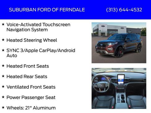 Used 2020 Ford Explorer ST w/ ST Street Pack image 21