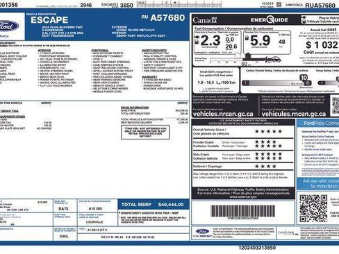 Used 2024 Ford Escape PHEV image 19