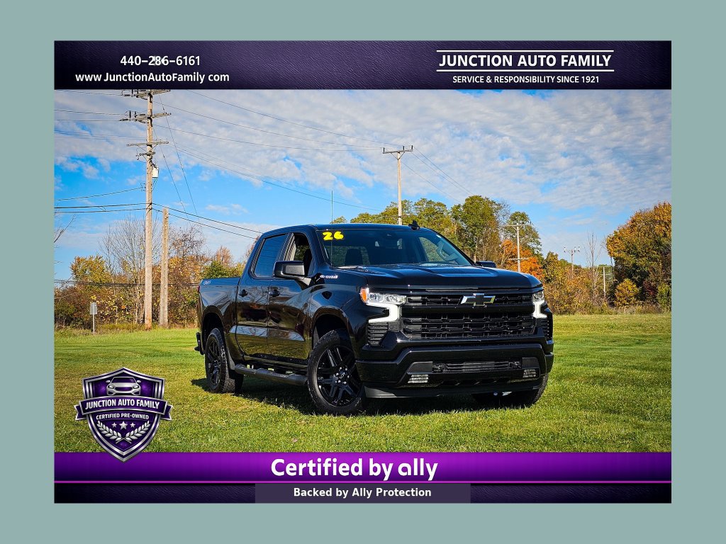 Used 2026 Chevrolet Silverado 1500 RST w/ RST Select Package AWD/4WD 360° Tour