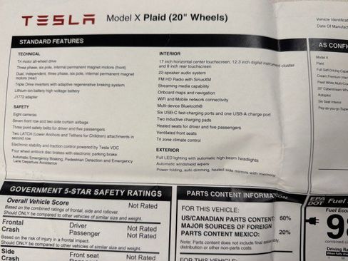 Used 2024 Tesla Model X Plaid image 66