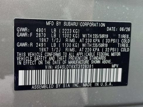 New 2026 Subaru Forester Touring AWD/4WD image 33