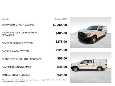 Used 2018 Ford F150 XL w/ Equipment Group 101A Mid image 5