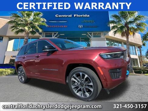 Certified 2023 Jeep Grand Cherokee Overland w/ Luxury Tech Group IV image 1
