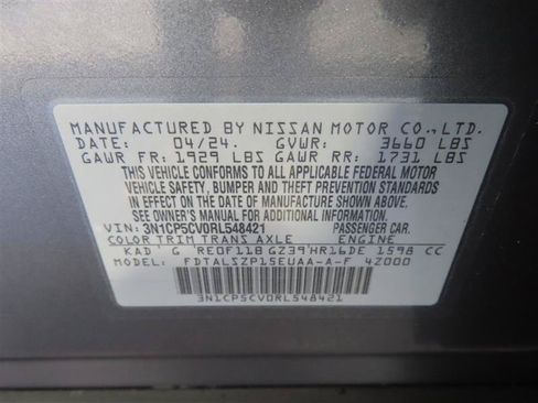 Used 2024 Nissan Kicks SV FWD image 36