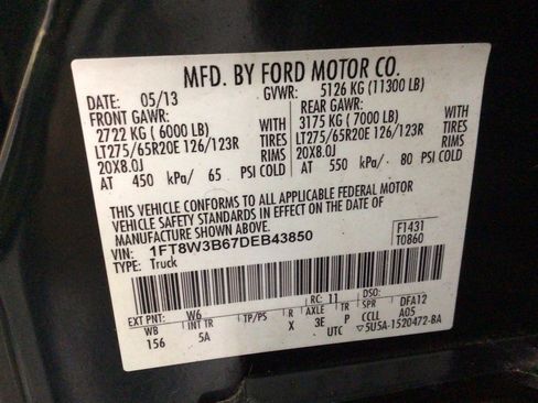 Used 2013 Ford F350 Lariat w/ Lariat Ultimate Pkg image 34