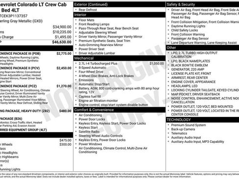 Used 2023 Chevrolet Colorado LT w/ LT Convenience Package III AWD/4WD image 9