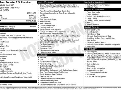 Used 2017 Subaru Forester 2.5i Premium w/ All-Weather Package
