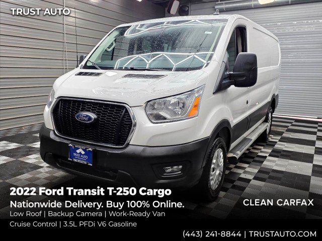 Used 2022 Ford Transit 250 Low Roof w/ Exterior Upgrade Package RWD image 1