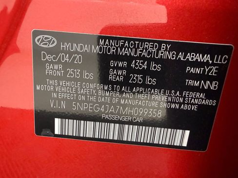 Used 2021 Hyundai Sonata SE FWD image 14