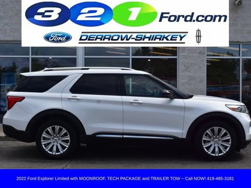 Used 2022 Ford Explorer Limited w/ Limited Technology Package AWD/4WD image 3
