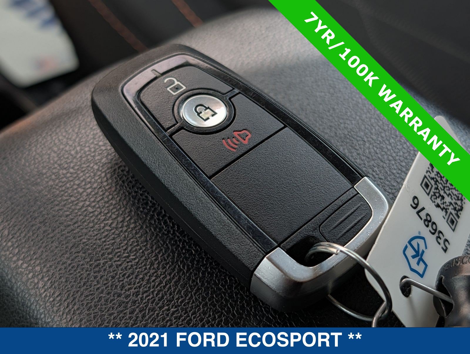 Certified 2021 Ford EcoSport SE w/ SE Convenience Package FWD image 35