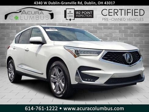 Certified 2020 Acura RDX AWD w/ Advance Package image 1