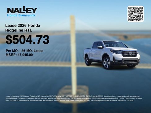 New 2026 Honda Ridgeline RTL image 3