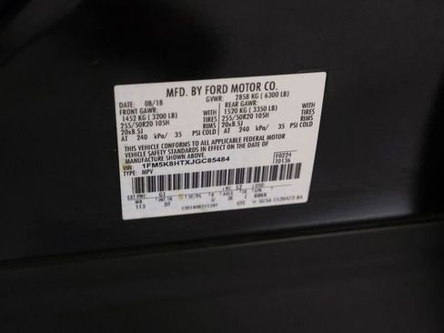 Used 2018 Ford Explorer Platinum image 58