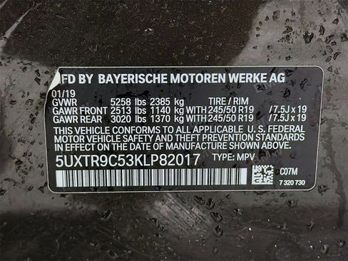 Used 2019 BMW X3 xDrive30i w/ Premium Package image 37