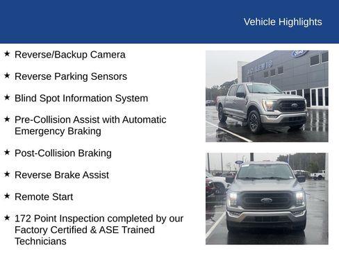 Certified 2023 Ford F150 XLT w/ Equipment Group 302A High image 22