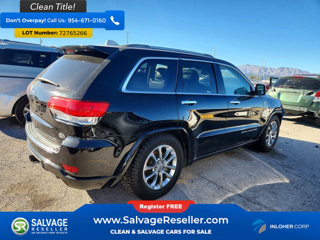 Used 2015 Jeep Grand Cherokee Overland AWD/4WD image 4
