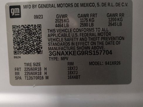 Used 2024 Chevrolet Equinox LT FWD image 33