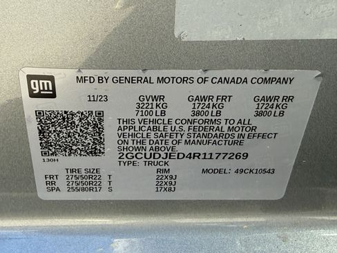 Used 2024 Chevrolet Silverado 1500 High Country w/ High Country Premium Package image 35