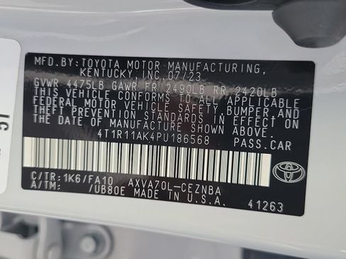 Used 2023 Toyota Camry LE w/ Convenience Package FWD image 26