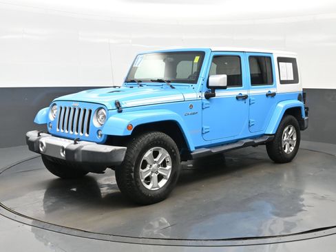 Used 2017 Jeep Wrangler Unlimited Sahara w/ Quick Order Package 24E Chief AWD/4WD image 2