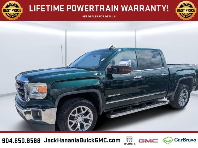 Used 2015 GMC Sierra 1500 SLT w/ SLT Crew Cab Value Package AWD/4WD image 7