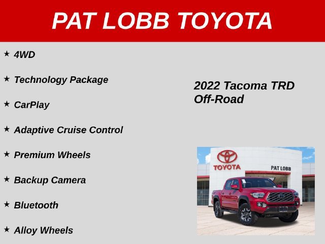 Used 2022 Toyota Tacoma TRD Off-Road w/ Technology Package AWD/4WD image 36