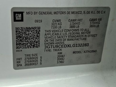 Used 2020 GMC Sierra 1500 Elevation w/ Elevation Value Package AWD/4WD image 28