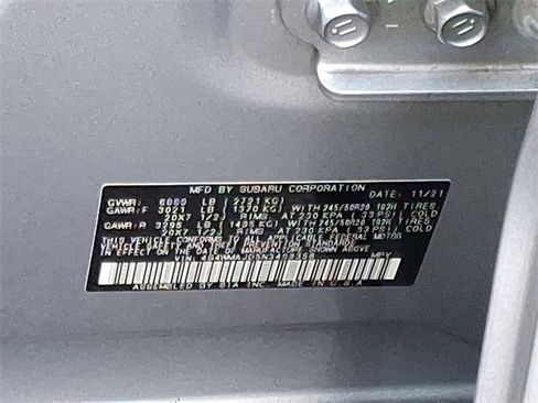 Certified 2022 Subaru Ascent Onyx Edition image 30