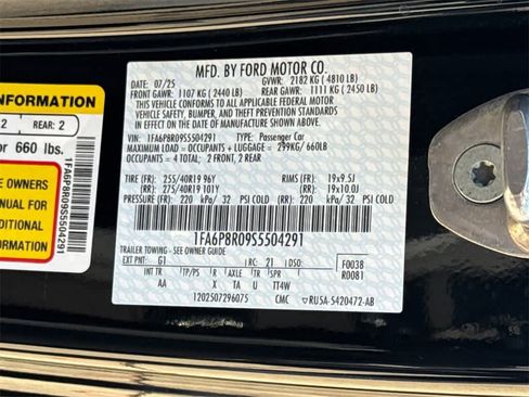 New 2025 Ford Mustang Dark Horse image 30