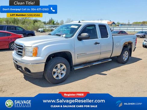 Used 2012 GMC Sierra 1500 SLE w/ Power Tech Package AWD/4WD image 1