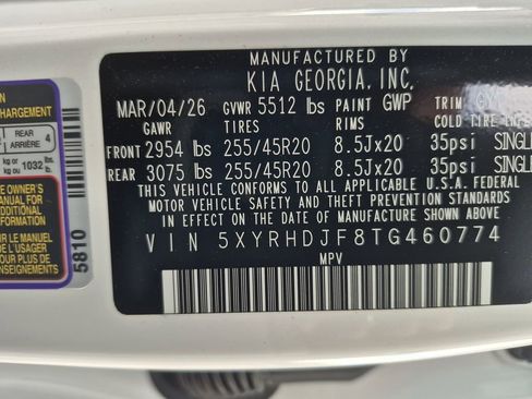 New 2026 Kia Sorento X-Line EX AWD/4WD image 25