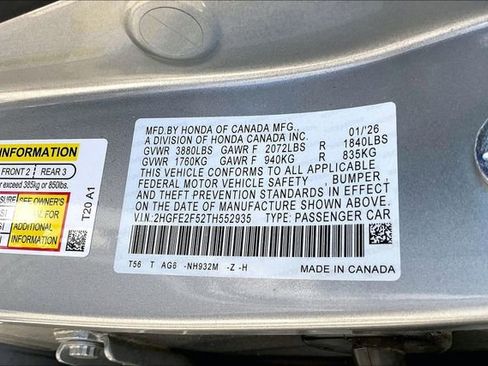 Used 2026 Honda Civic Sport image 33