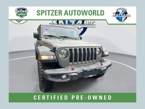 Used 2021 Jeep Wrangler Unlimited Rubicon w/ Cold Weather Group AWD/4WD image 1