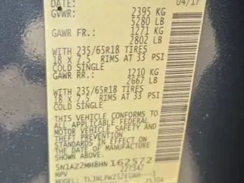 Used 2017 Nissan Murano S AWD/4WD image 49