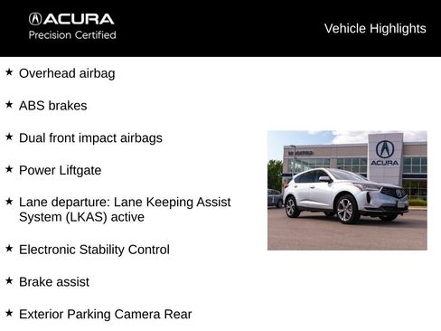 Certified 2025 Acura RDX SH-AWD w/ Technology Package image 13