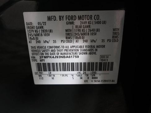 Used 2022 Ford Edge SEL w/ Convenience Package image 45