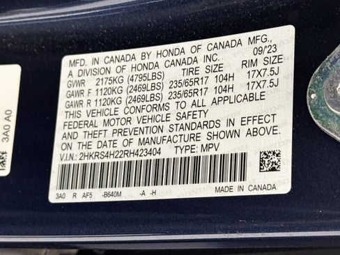 Certified 2024 Honda CR-V LX image 29