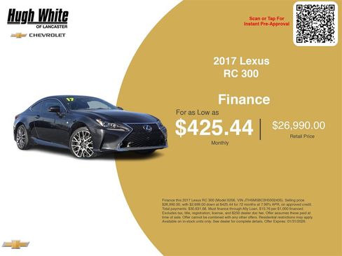 Used 2017 Lexus RC 300 300 image 3