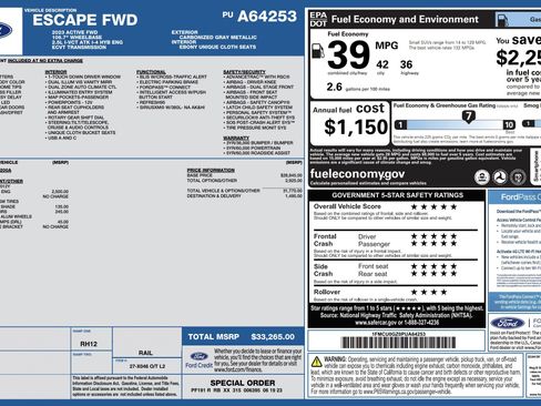 Used 2023 Ford Escape Active image 4